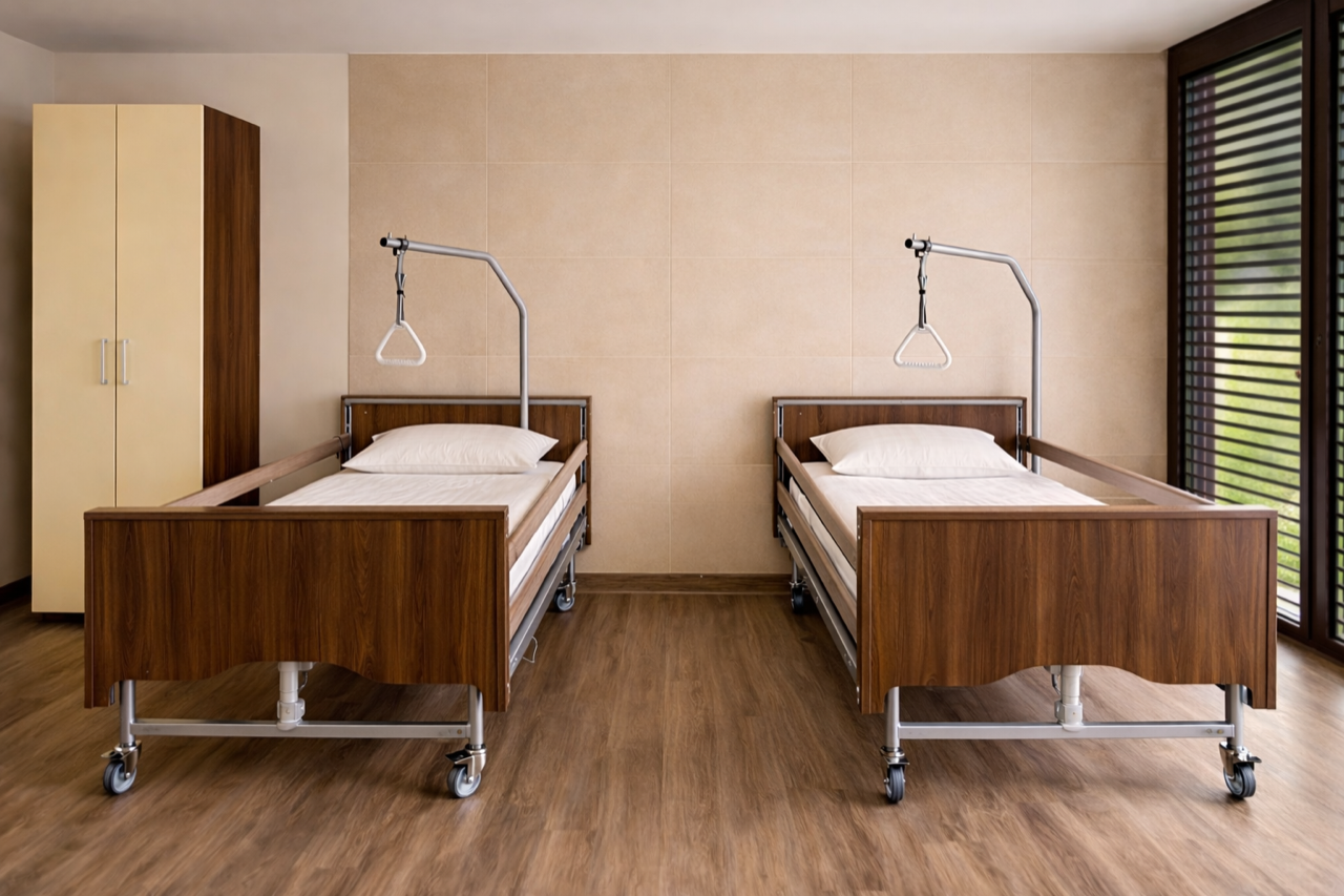 Pokoj s výhledem z okna